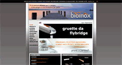 Desktop Screenshot of bioinox.it
