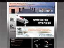 Tablet Screenshot of bioinox.it